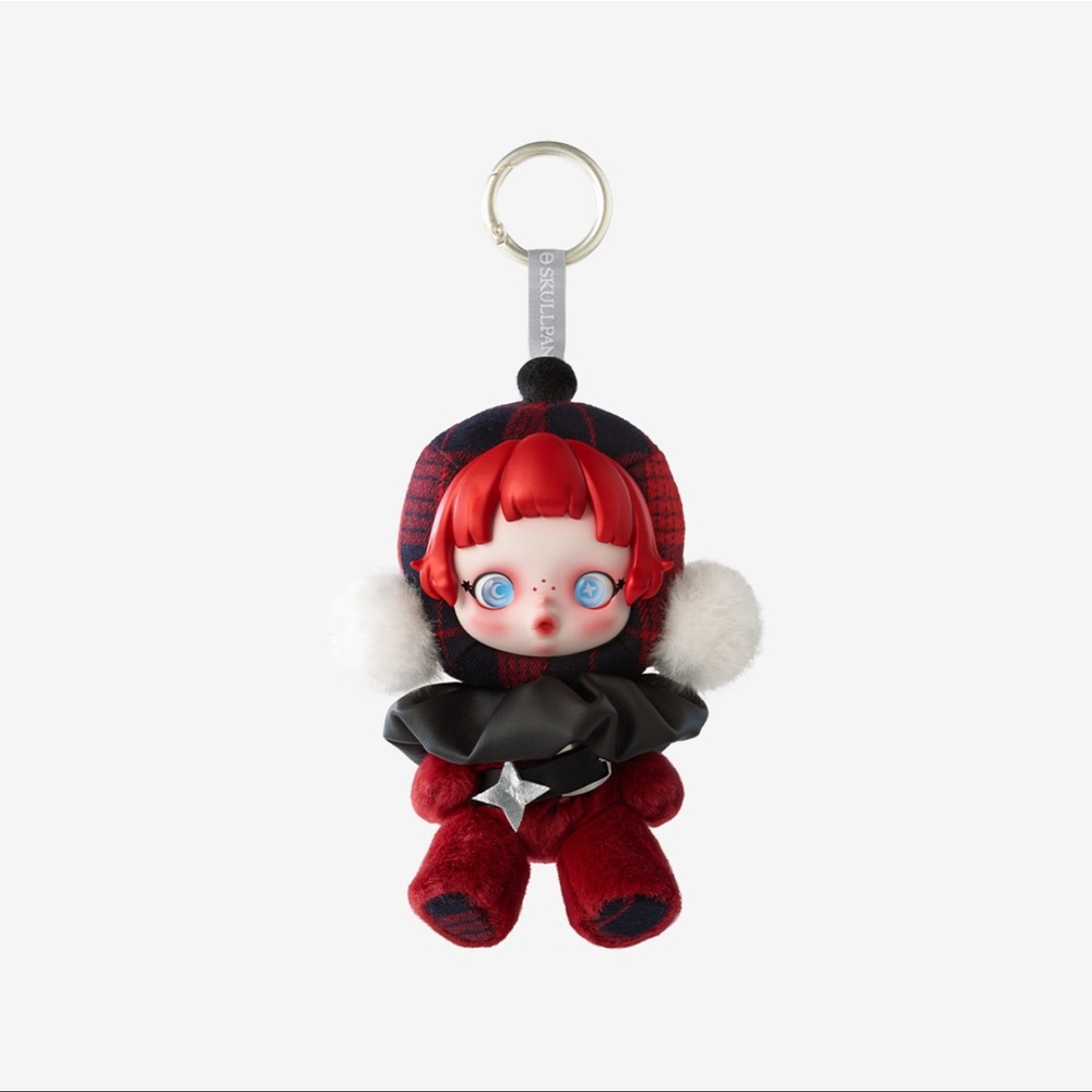POP MART Rock On Skullpanda Plush Pendant Bag Charm